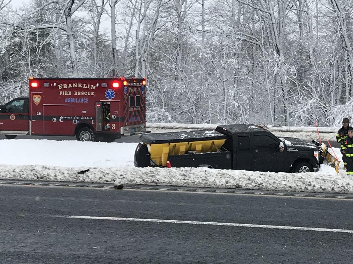 Wrentham firefighters rescue SUV driver trapped after I495 crash