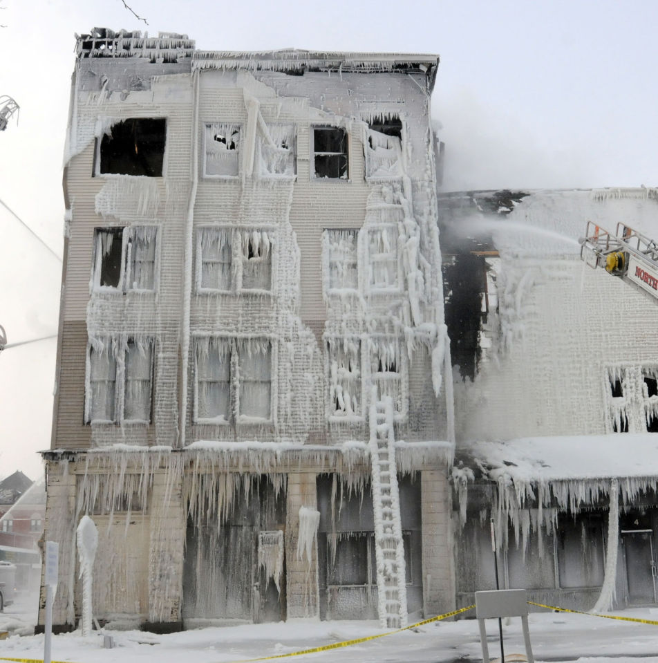 Odd Fellows Fire Aftermath GN NAFD
