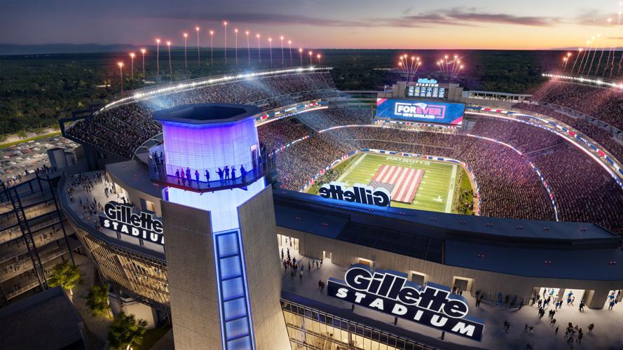 Gillette unveils its new look to Pats fans, Foxboro residents Local