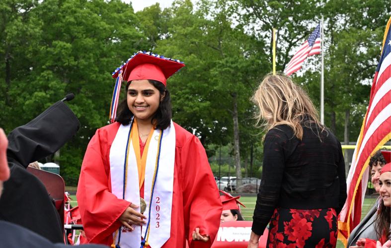 North Attleboro High Schools Class Of 2023 Celebrates Graduation Despite Cold Rain Local 