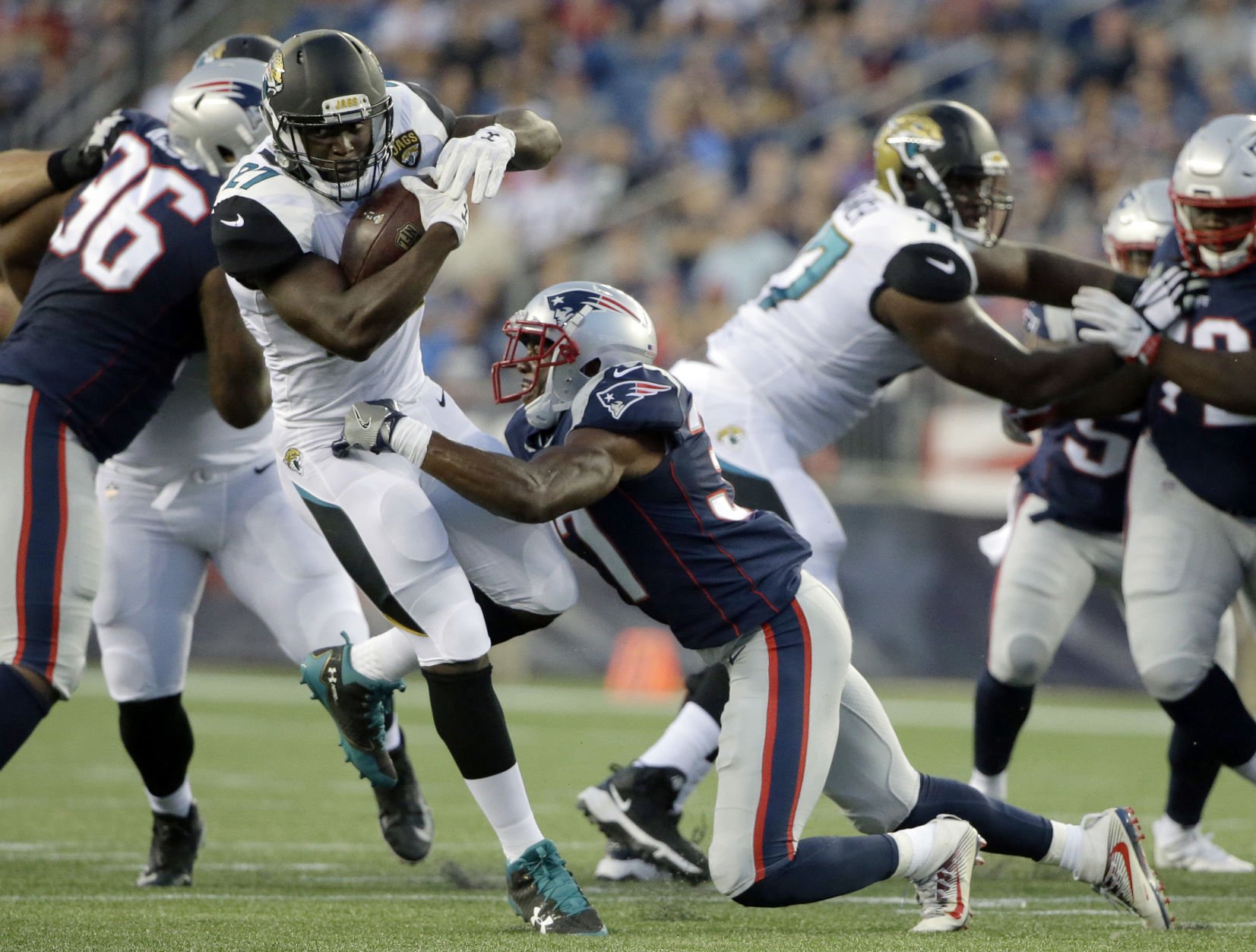 Wide receiver Brandin Cooks dominates Patriots scrimmage with Jaguars Wide receiver Brandin Cooks dominates Patriots scrimmage with Jaguars