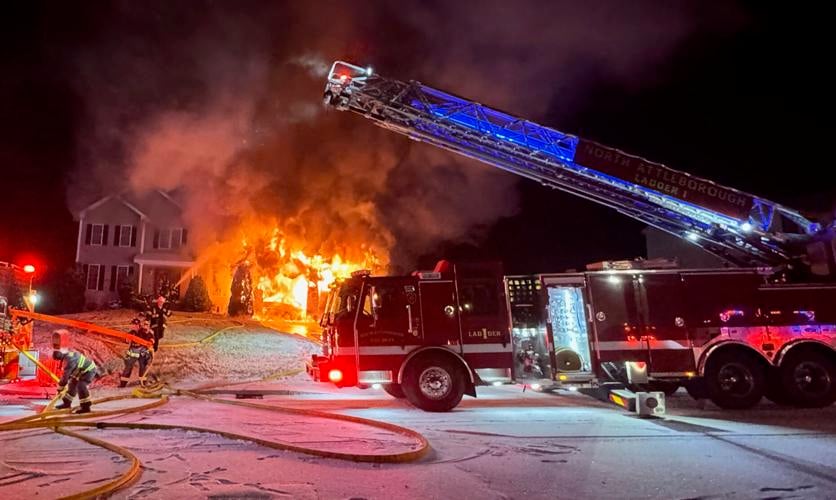 Area firefighters battle two-alarm garage blaze, then van fire at YMCA ...