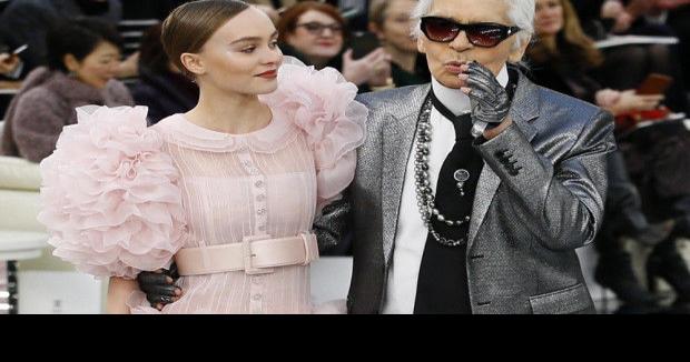 Lily-Rose Depp Was a Child Bride for the Chanel Couture Show