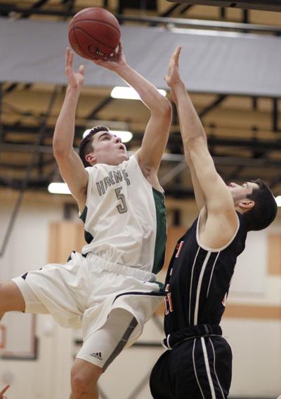 H S Boys Basketball Mansfield Drives Past Newton North To