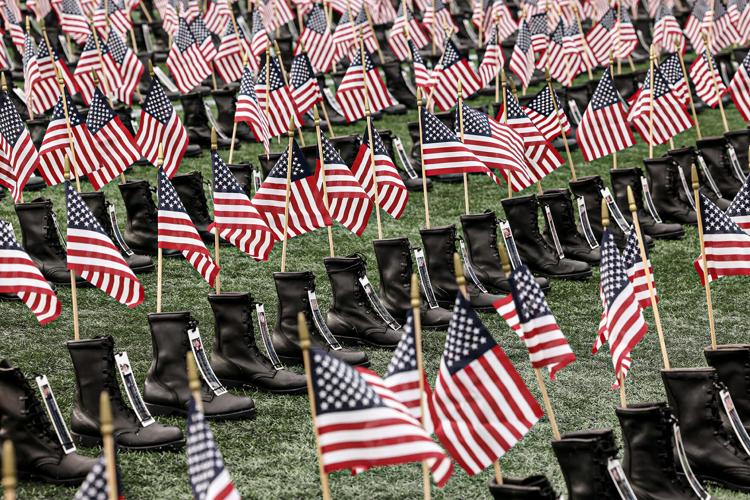 Boots on the Ground memorial at Gillette honors fallen US military post ...