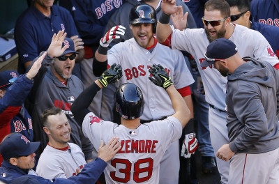 Resurgent Grady Sizemore wins Opening Day job with Red Sox - Sports  Illustrated