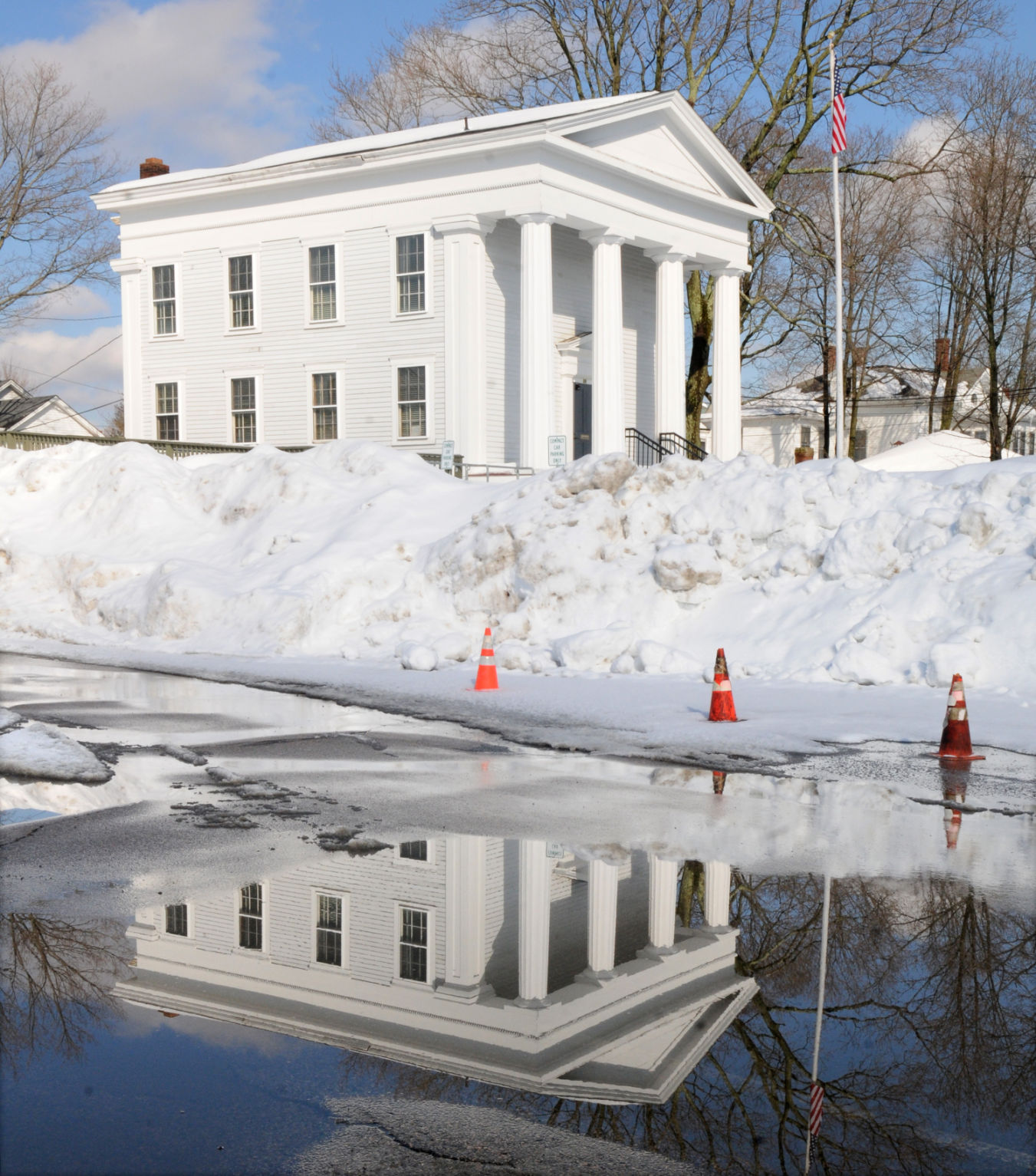 Warmer temperatures lead to roof collapses gas leaks other