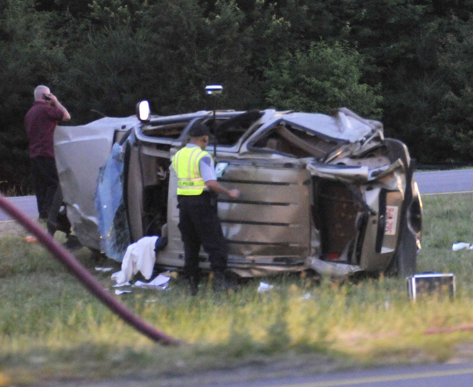 I-495 crash leaves f