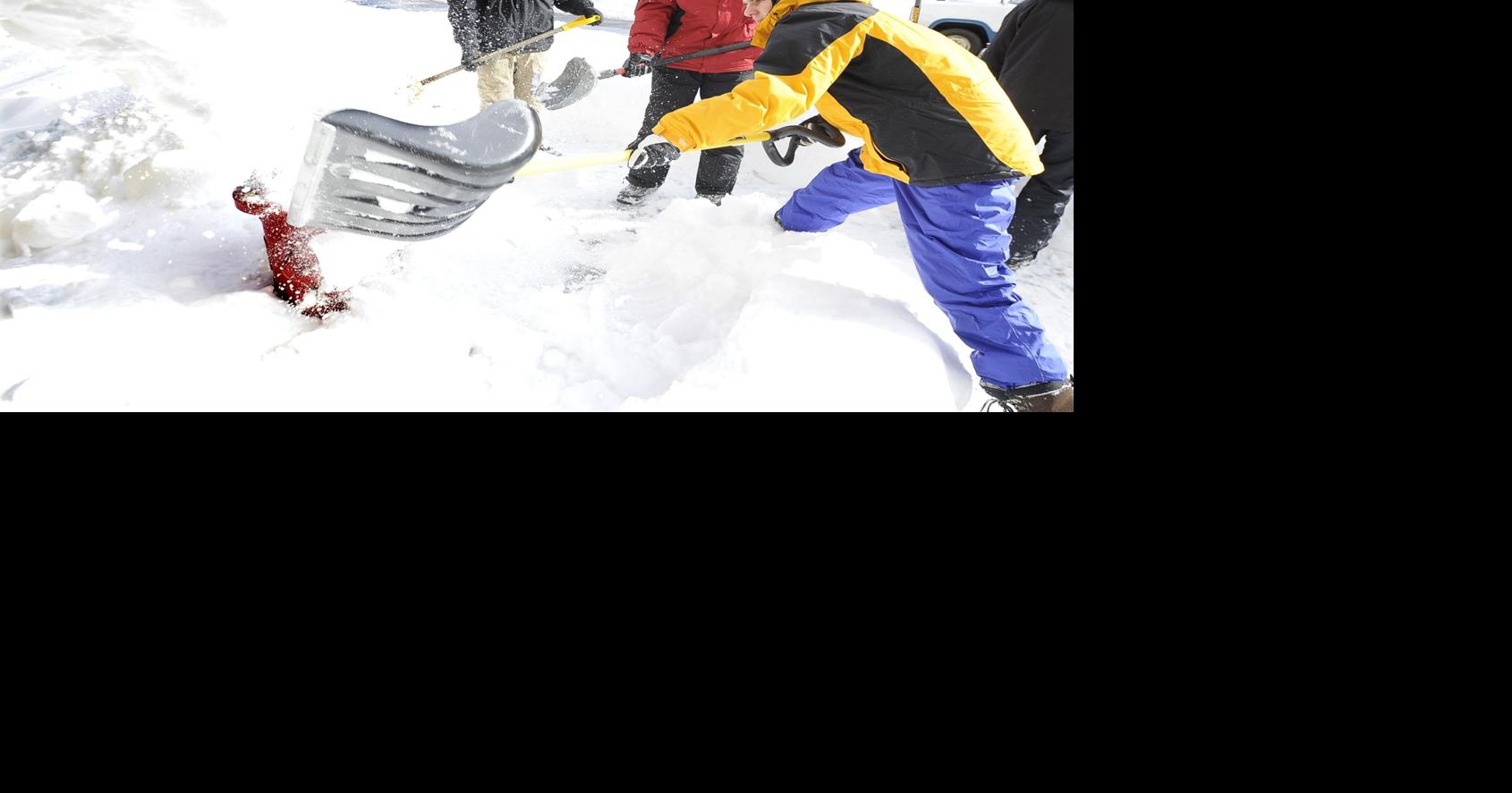 Boy Scouts, students take up the challenge of digging out fire hydrants ...