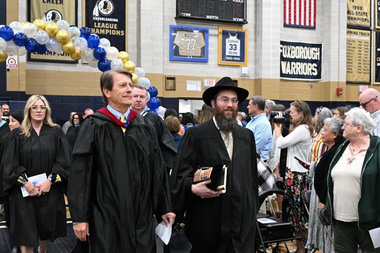 Foxboro High School graduates urged to continue learning and growing