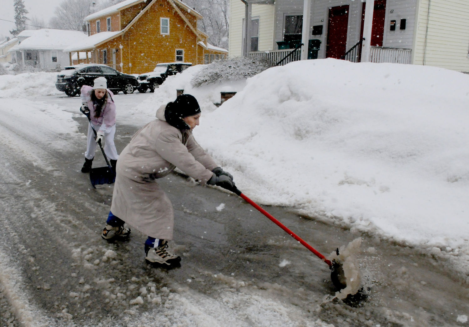 Warmer temperatures lead to roof collapses gas leaks other