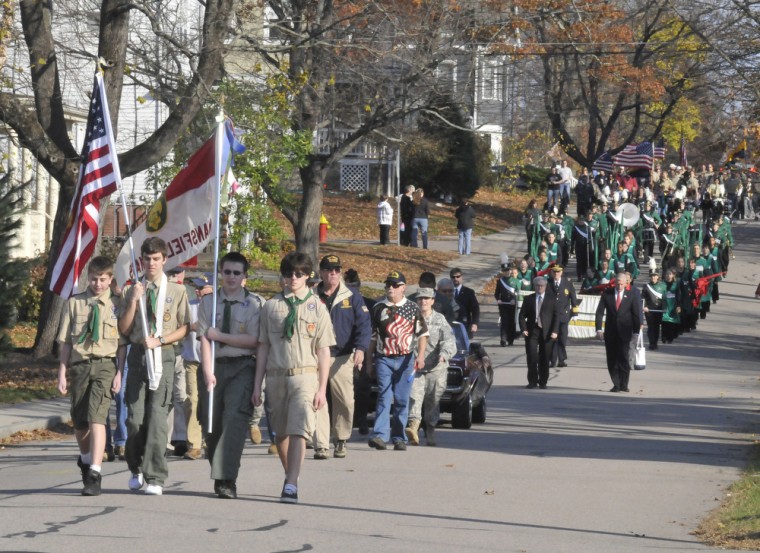 Mansfield Veterans Day Parade Staff