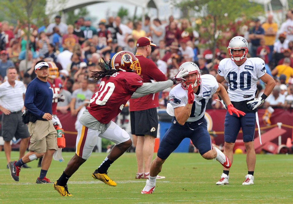 NFL Patriots Redskins Joint Practice