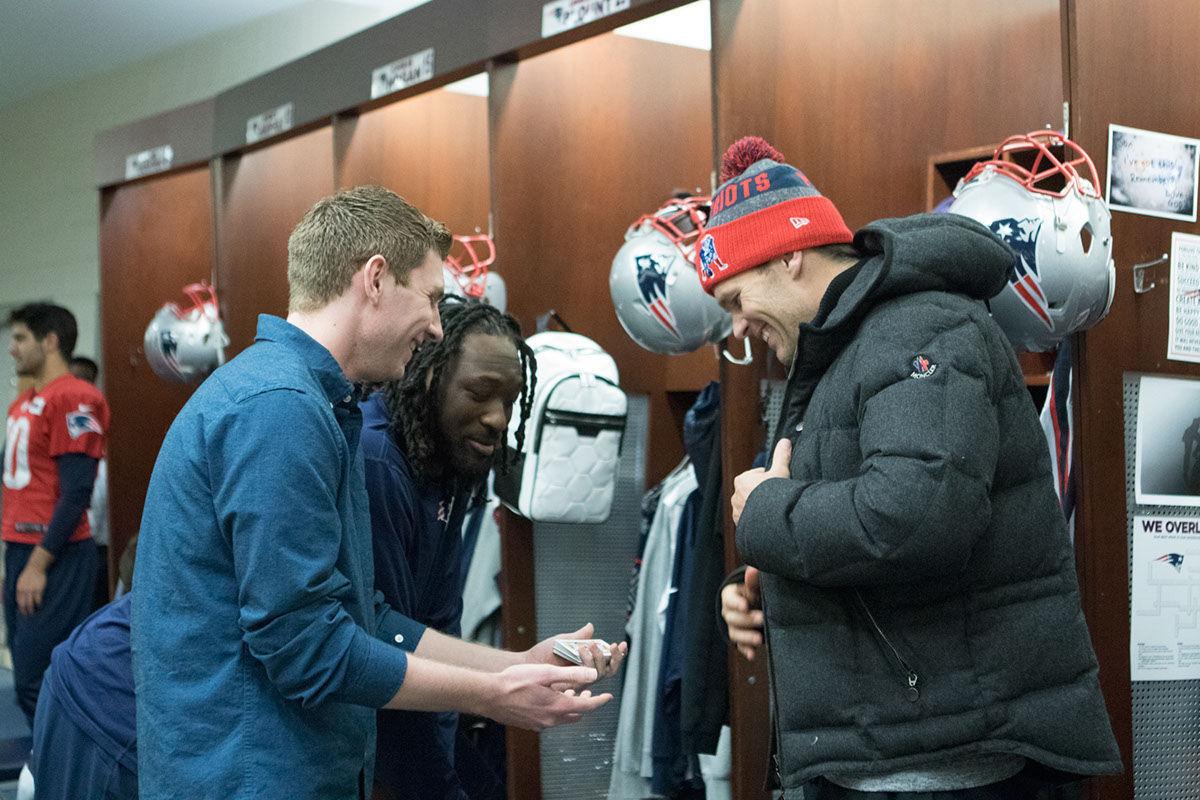 Bryant Grad Delivers Patriots Locker Room Magic Local News Thesunchronicle Com