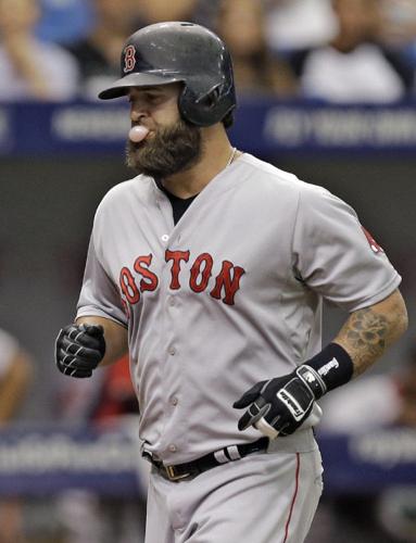 Dustin Pedroia out of Red Sox lineup day after concussion-like