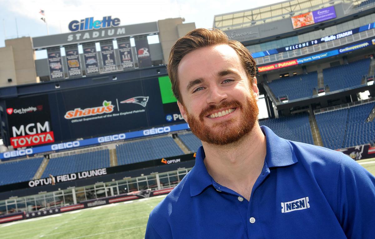 Wrentham Native Zack Cox Feels Right At Home Covering The New England Patriots For Nesn Local Sports Thesunchronicle Com