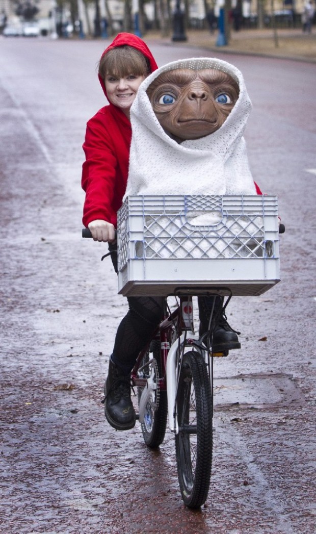 E.T. immortalized in wax around the world Stories