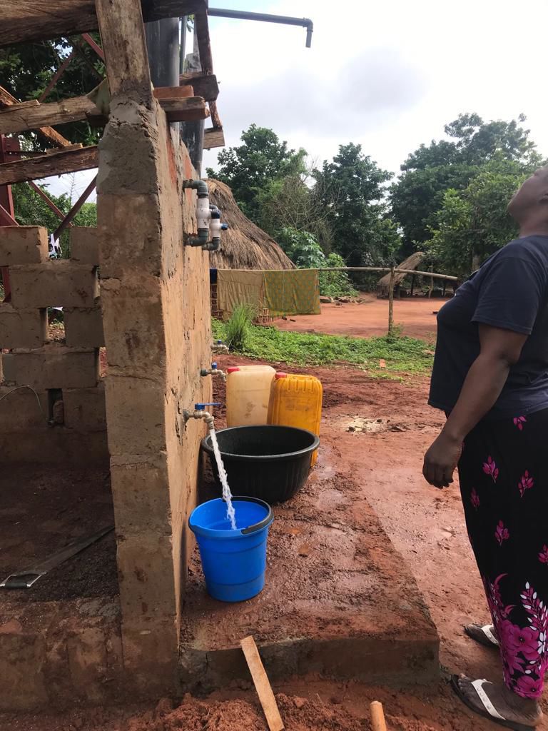 Foxboro resident from Nigeria helps bring clean water to village, with