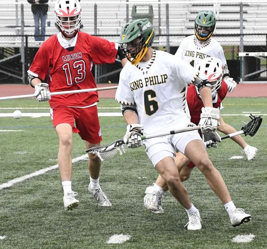H.S. BOYS LACROSSE Milton ambushes King Philip to send Warriors