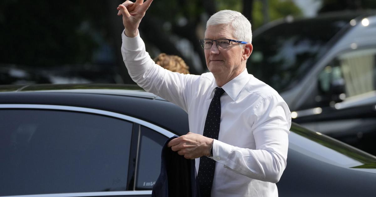 Apple CEO says company will 'look at' manufacturing in Indonesia |  Business