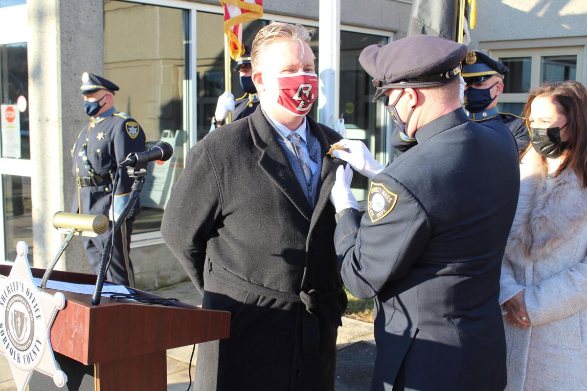 New Norfolk County Sheriff Sworn In To Office Local News Thesunchronicle Com