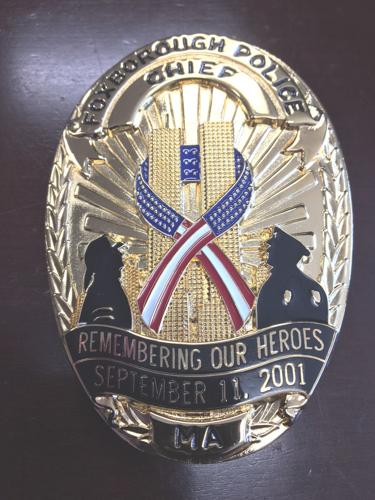 Foxboro police to wear badges honoring 9/11 victims, first responders ...