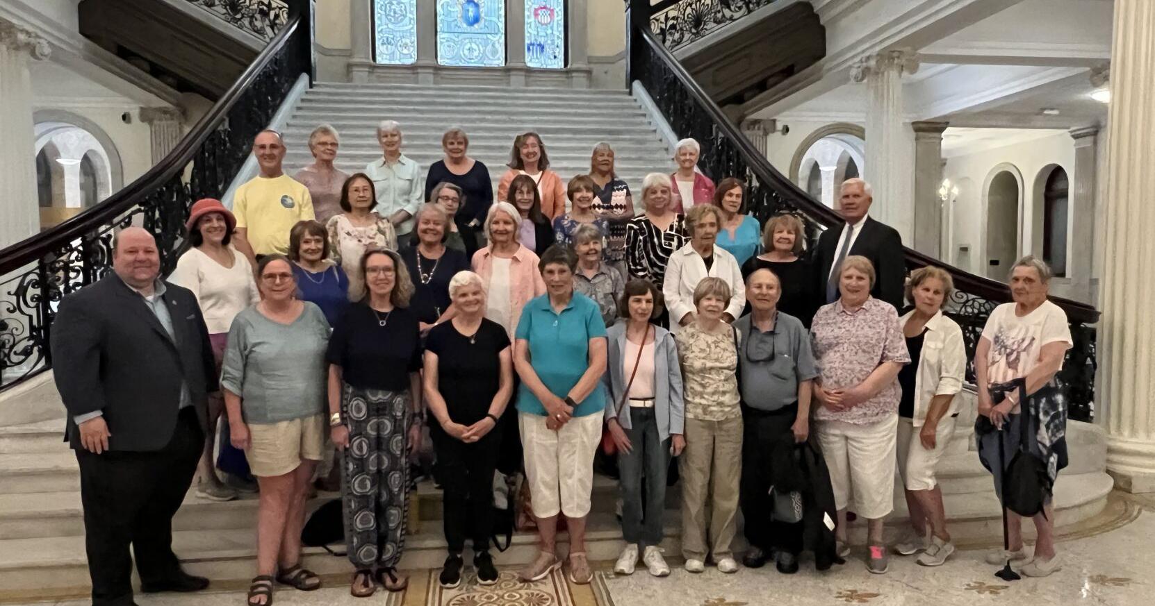 Along the Way: Foxboro seniors visit Beacon Hill - Vimarsana News
