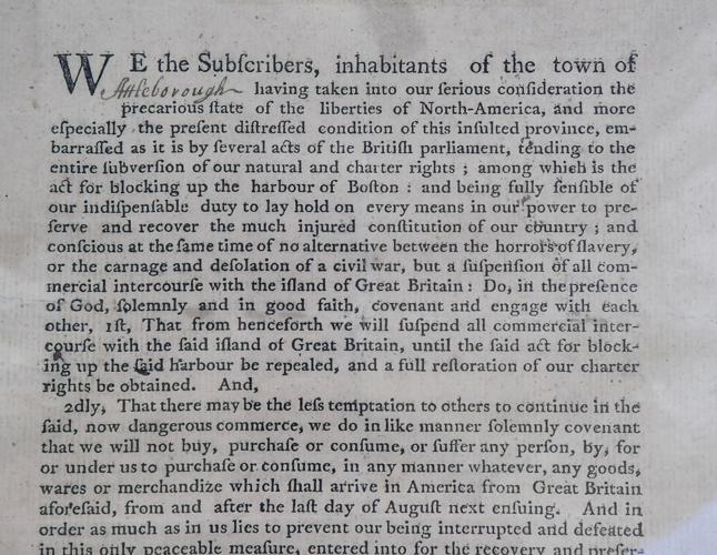 'These were the patriots of Attleboro' Area's history includes 66 who