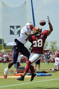 NFL Patriots Redskins Joint Practice