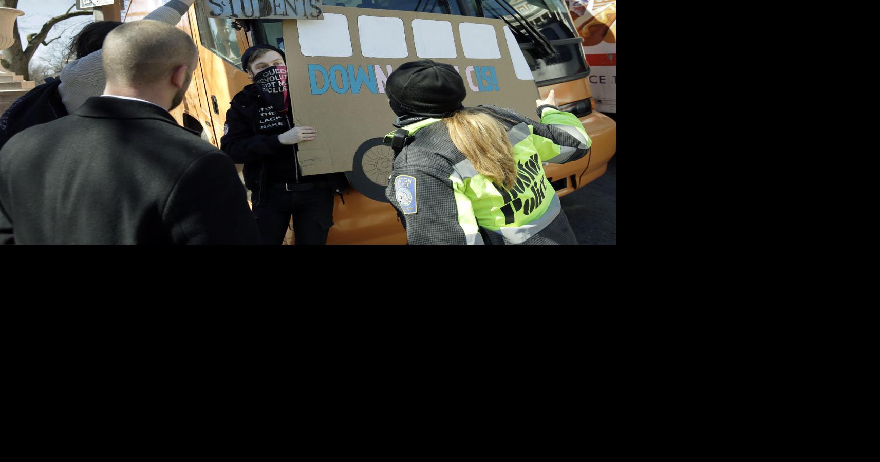 Anti-transgender bus sparks protests as it visits US cities | Stories ...
