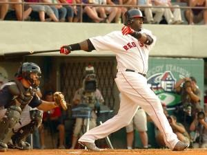 Mike Lowell homers 3 times in a game for Pawtucket Red Sox. Now