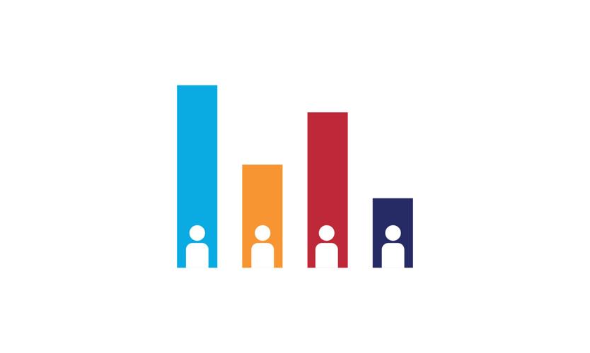 Exit polling icon vector illustration