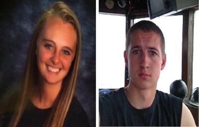 Michelle Carter and Conrad Roy III