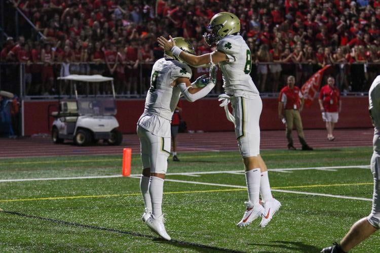 H.S. FOOTBALL: Rocketeers light it up in debut win over Shamrocks ...