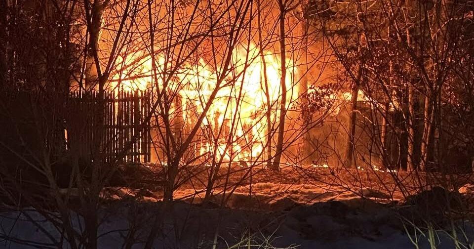 Shed destroyed in early morning fire in Plainville | Local News ...