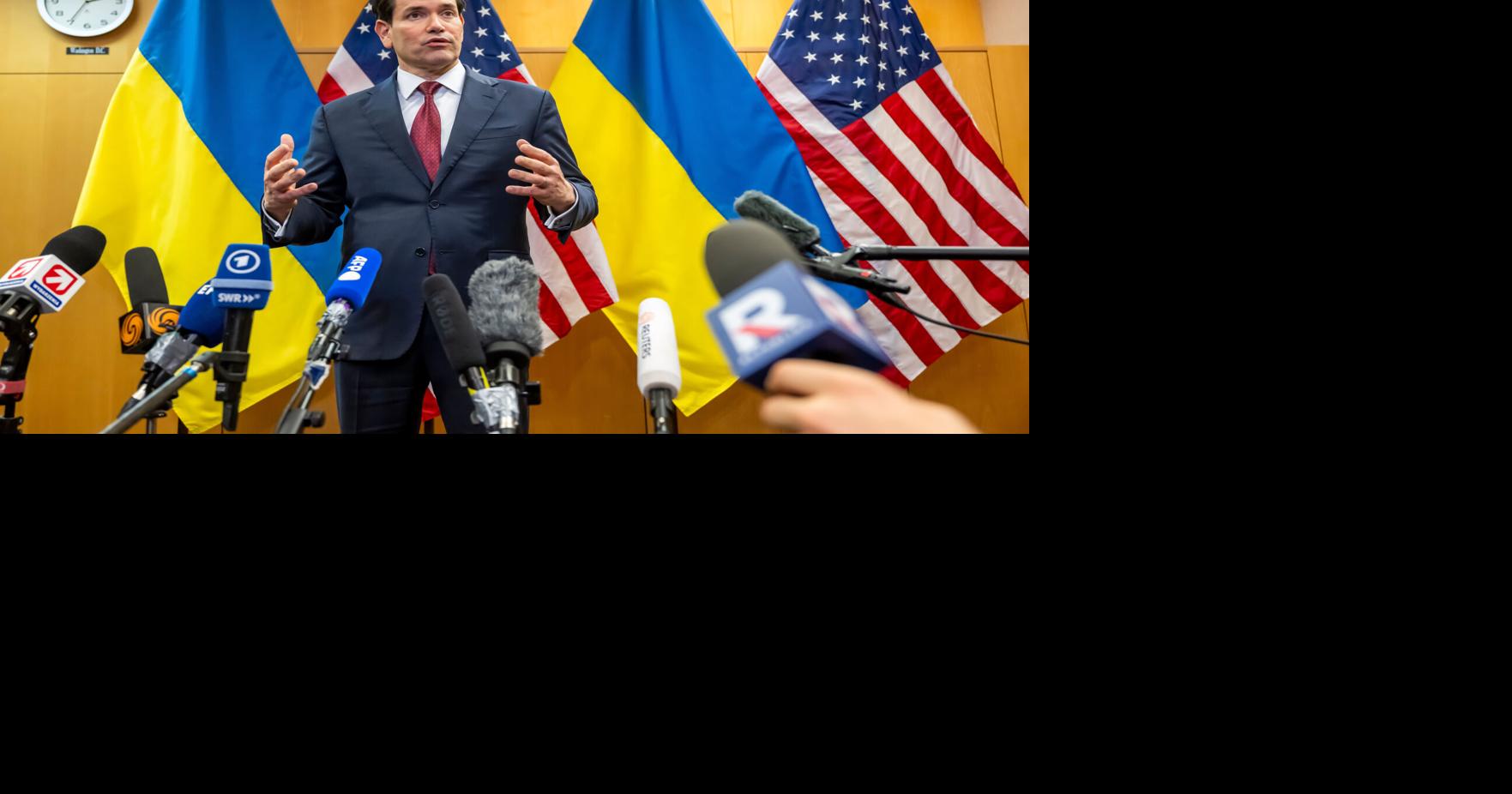 Rubio says US-Ukraine talks on Russia war were productive but much work remains in search of a deal
