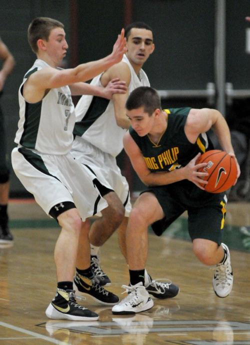 H S Boys Basketball Long Range Strikes Lead Mansfield Boys Over
