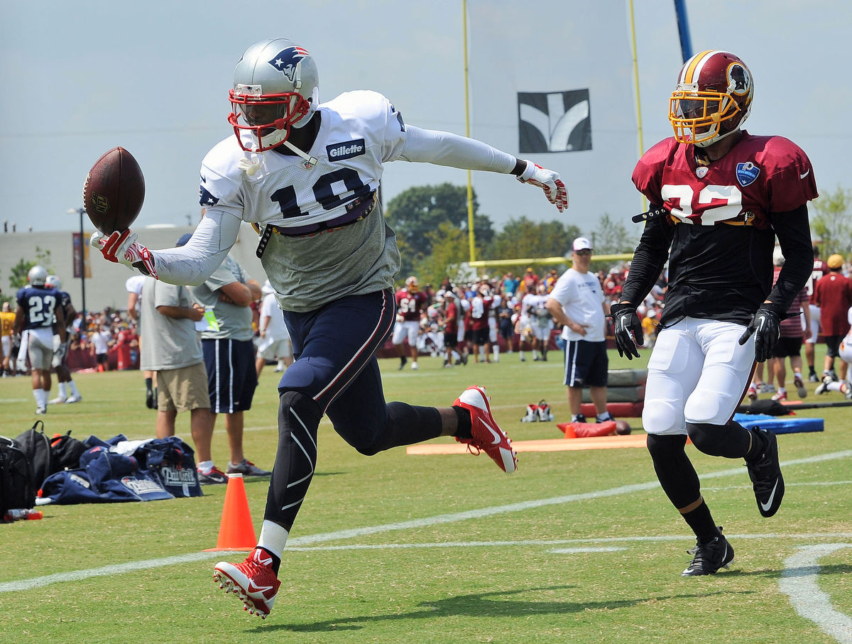 NFL Patriots Redskins Joint Practice