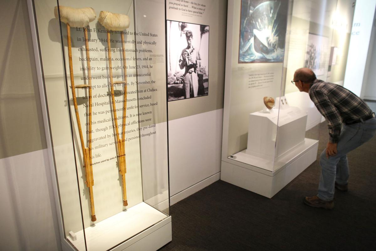 Jfk S Crutches School Desk Displayed In New Boston Exhibit Jfk S Crutches School Desk Displayed In New Boston Exhibit