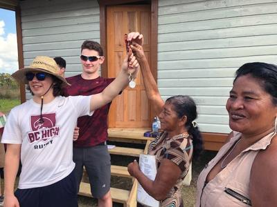 Local Man Leads Students On A Service Trip To Belize News 2018 05 03 Tfr News Belize 2 Copy