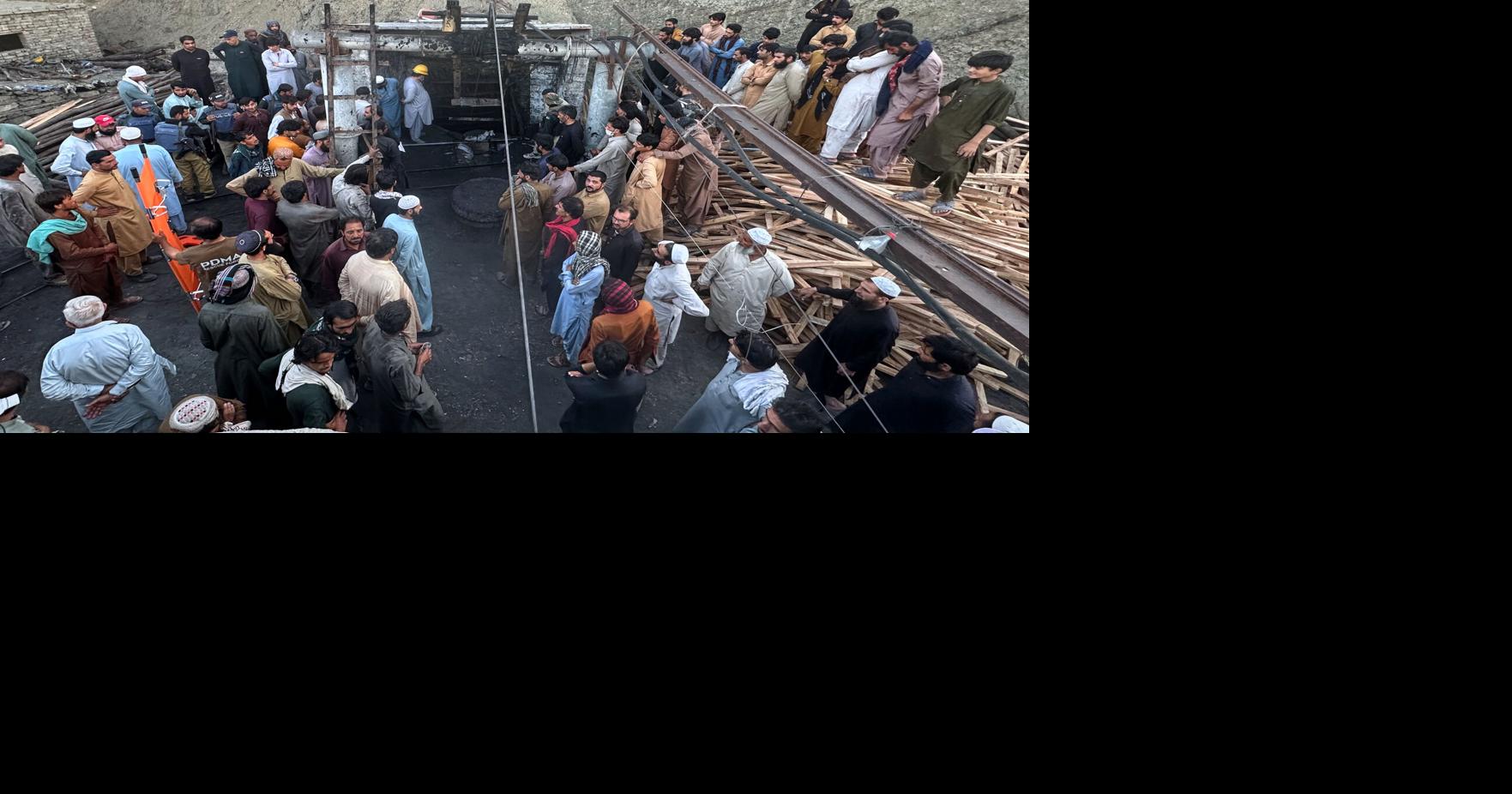 Coal mine blast in Pakistan kills at least 32 miners and traps 10 others