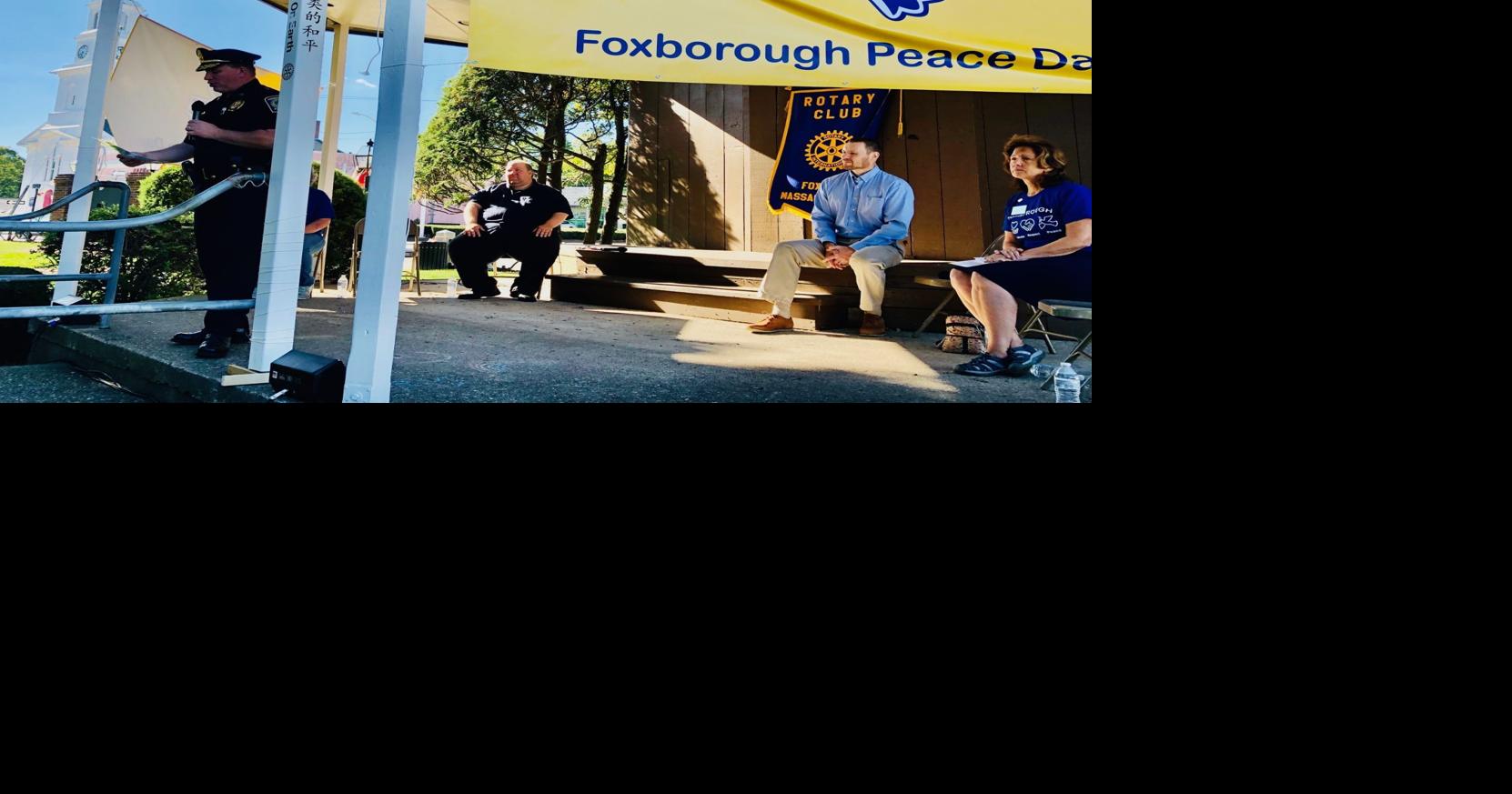 Foxboro event organizers Promoting peace starts at home Local News
