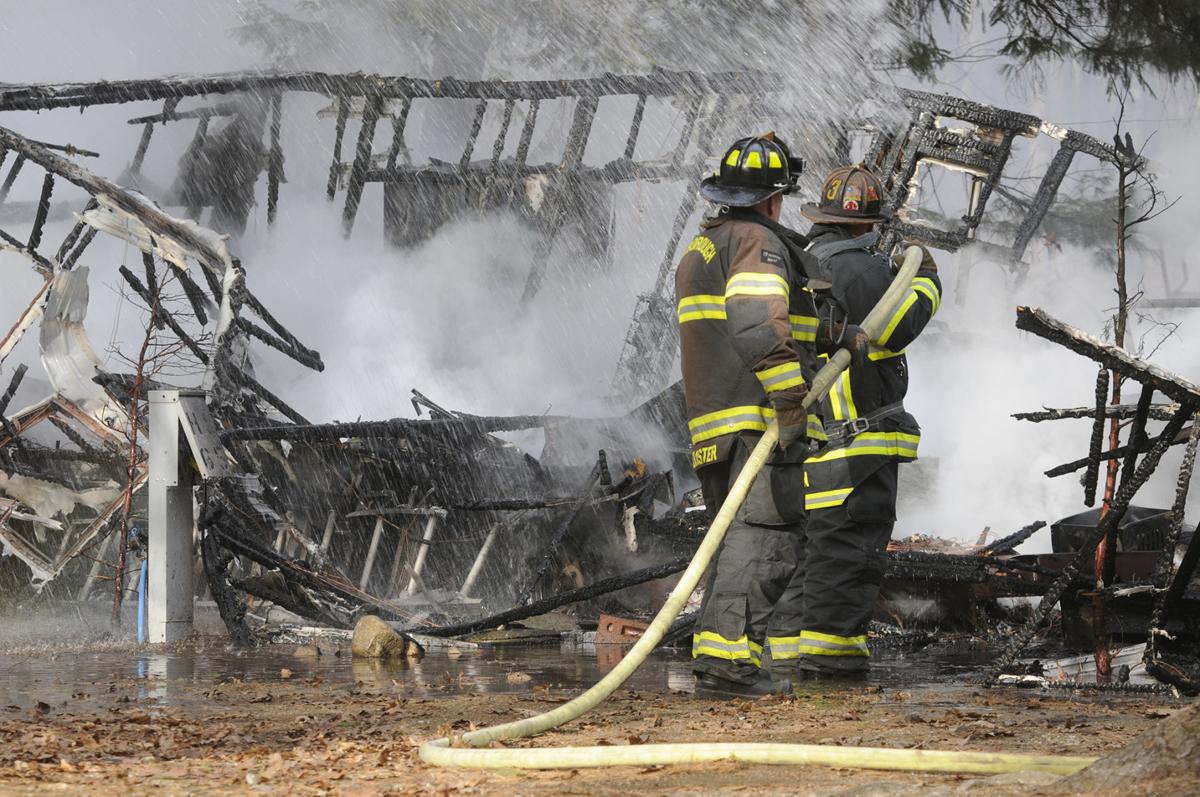 Woman suffers facial burns when fire sweeps through camper at Mansfield