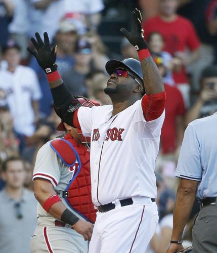 HR number 496 for Big Papi as Sox cruise past Phillies, Boston Red Sox