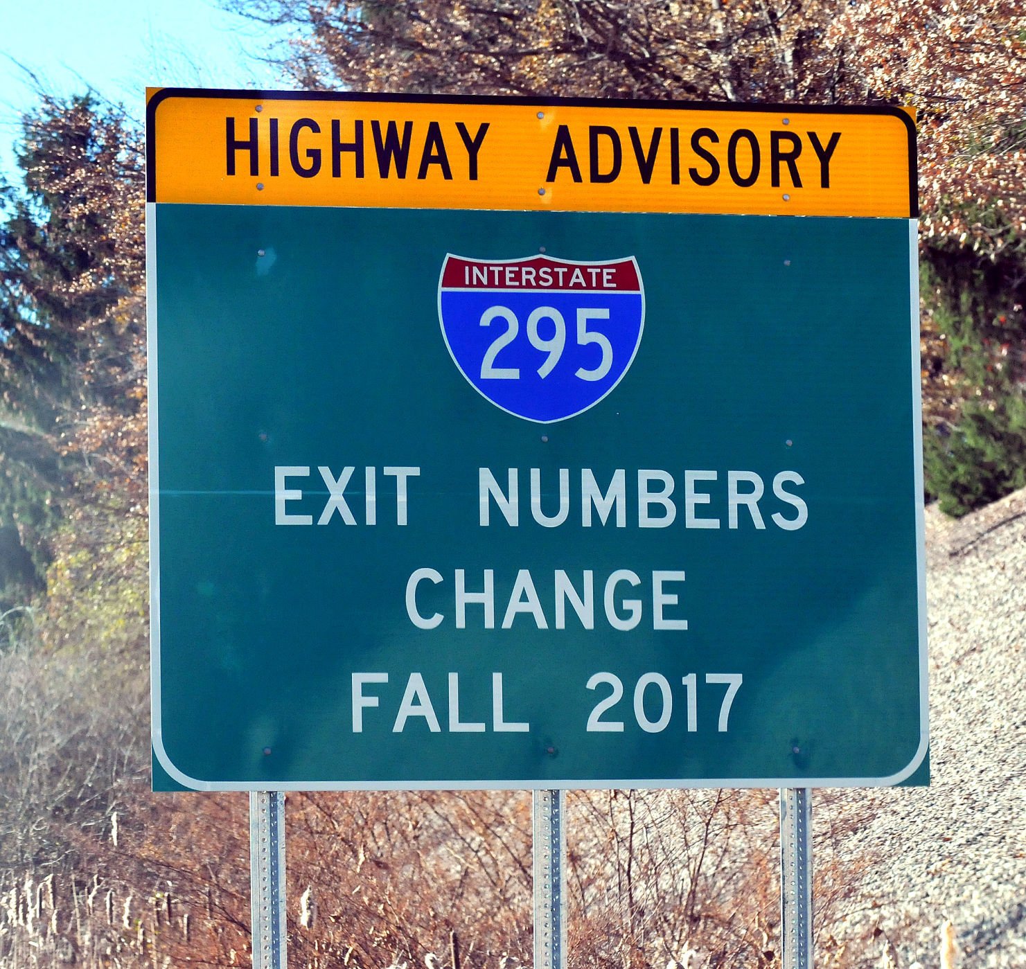 Exit Numbers Changing On I-295 | Local News | Thesunchronicle.com