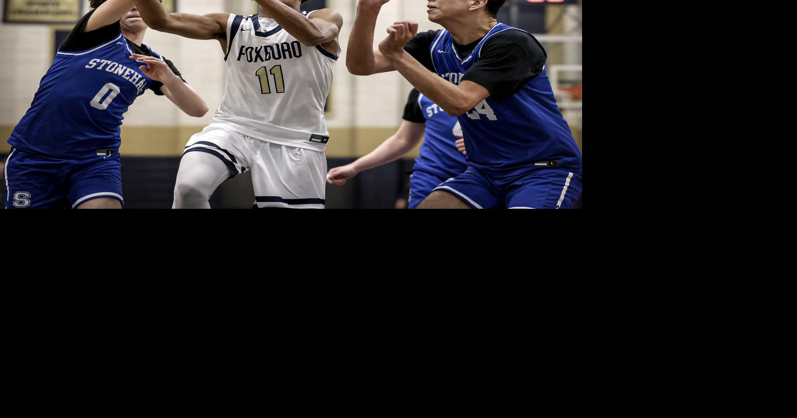 Boys basketball Foxboro High School vs Stoneham High School Gallery