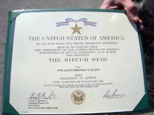 Award Certificate Binder - Gold Army Seal, Green, NSN 7510-00-755