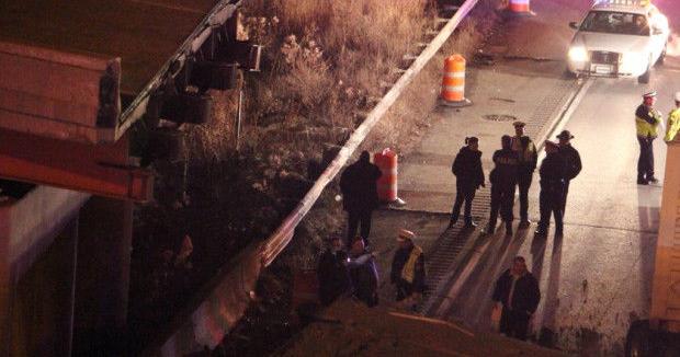 Officials: 1 dead, 1 injured in overpass collapse in Ohio | Nation ...
