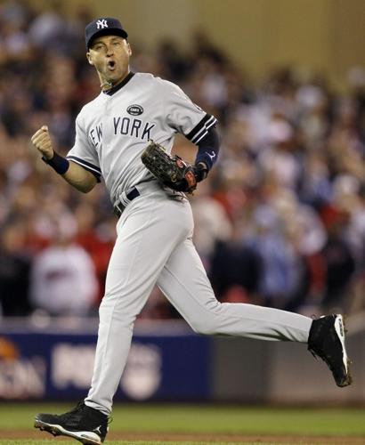 Derek Jeter, Out of Pinstripes and in Monument Park, Can Finally