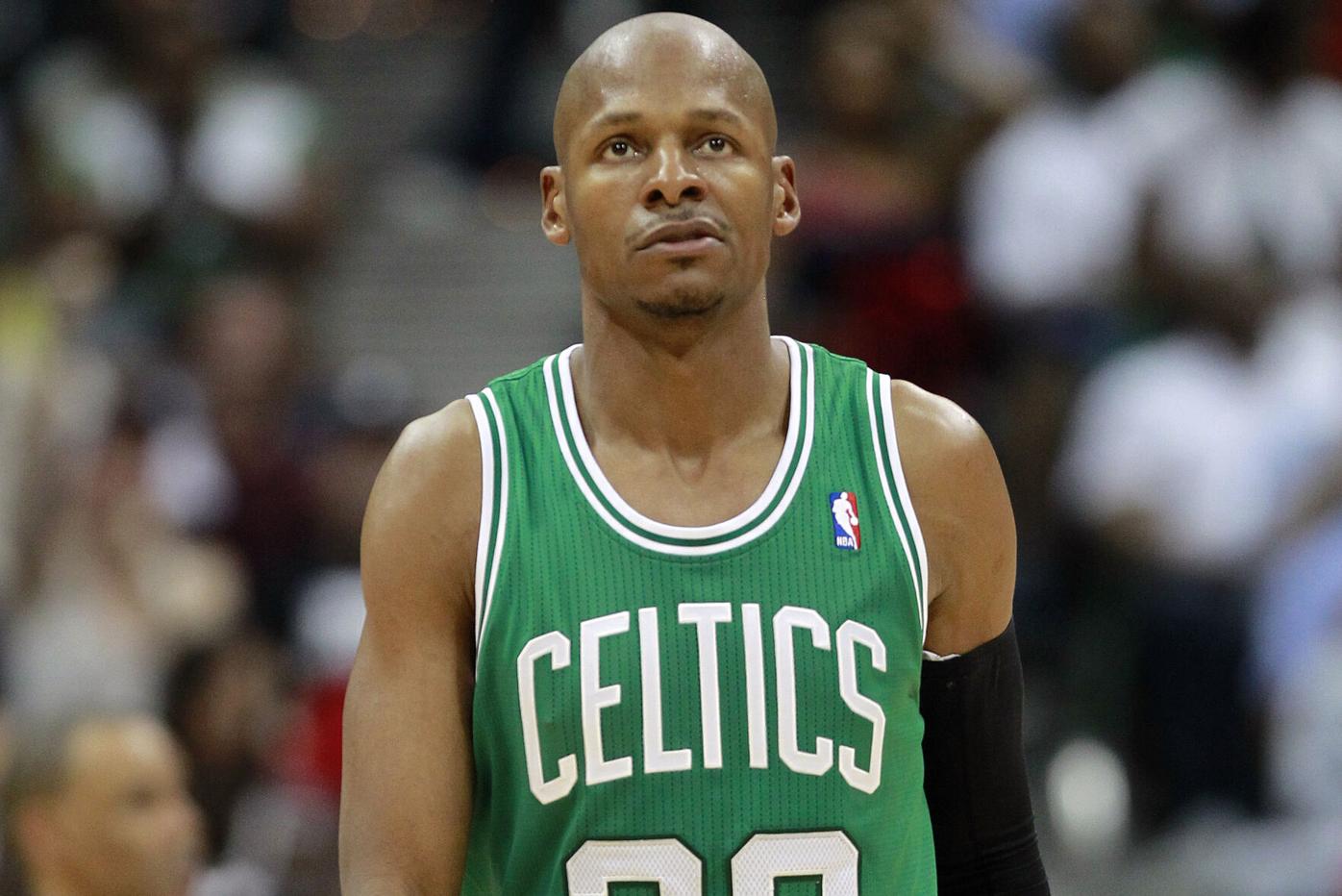 Kevin Garnett says Ray Allen should be 'next' Celtics jersey retired to the  rafters 